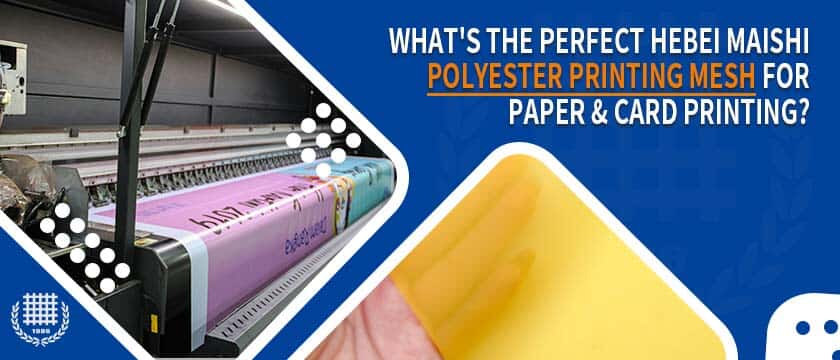 What's the Perfect Hebei Maishi Polyester Printing Mesh for Paper & Card Printing